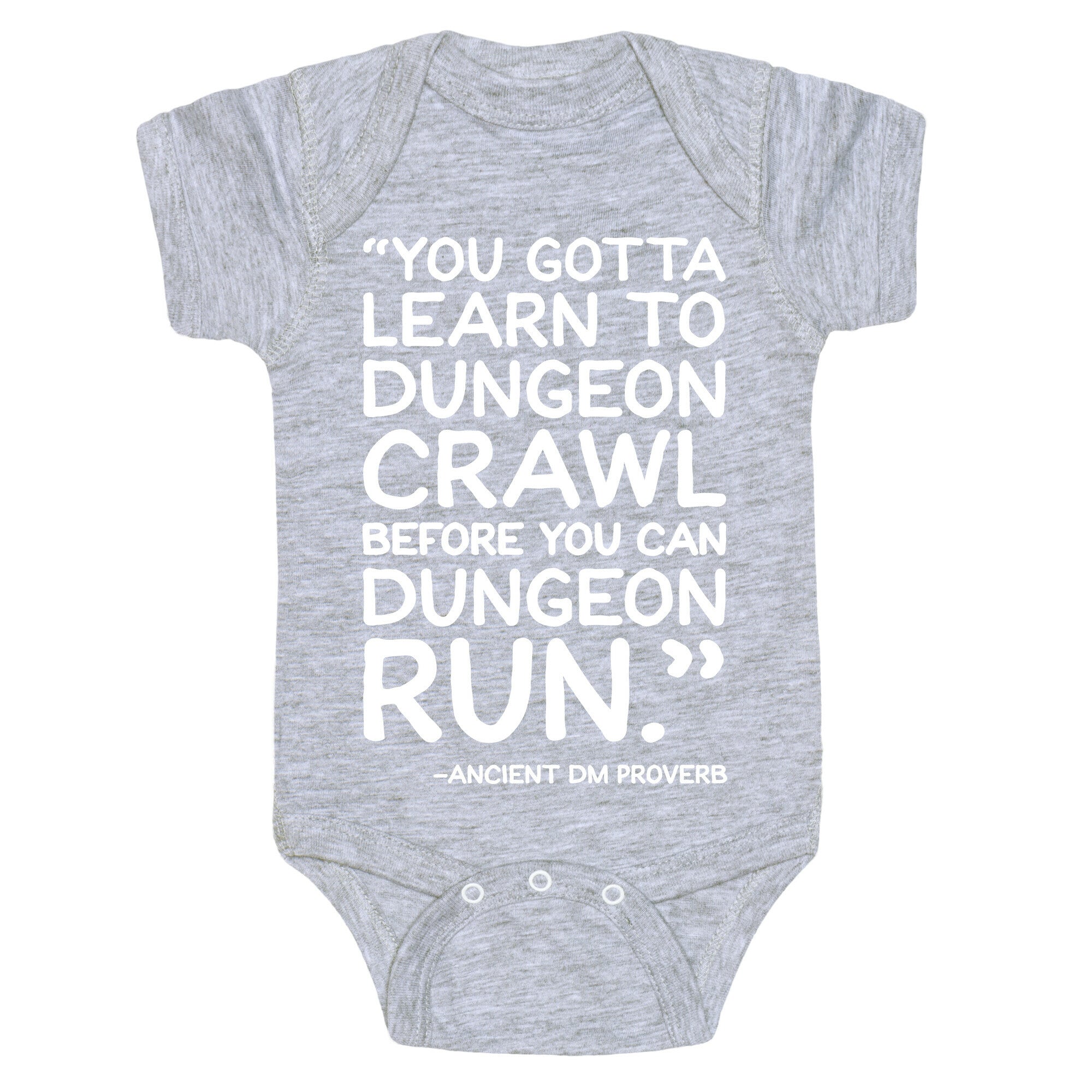 You Gotta Learn To Dungeon Crawl Before You Can Dungeon Run Baby One Piece